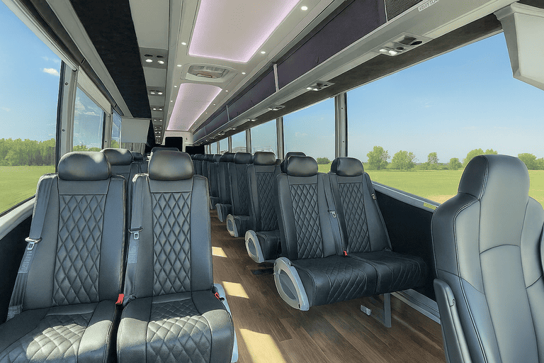 coach bus in Seattle