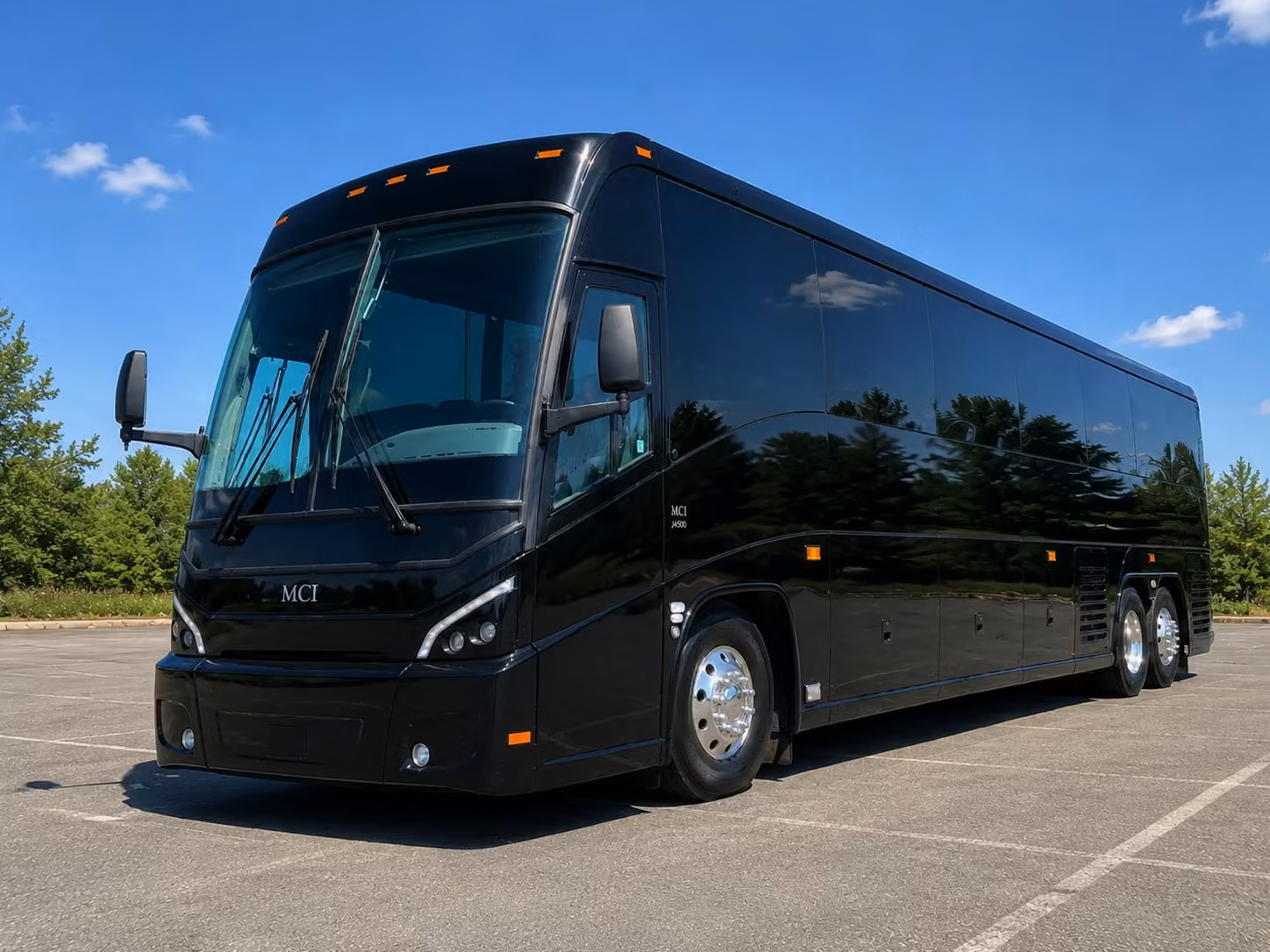 56 passenger charter bus