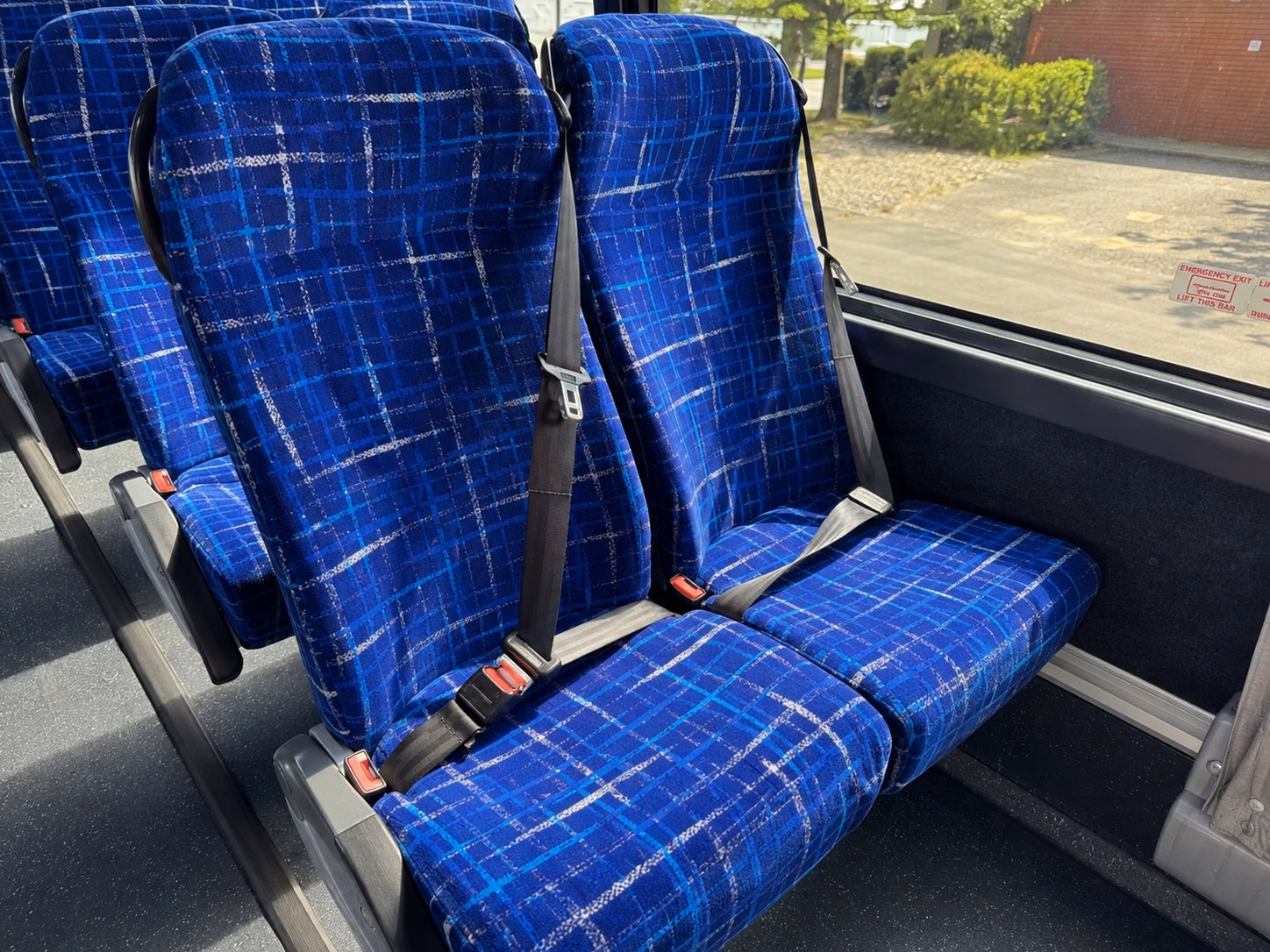 seattle charter bus interior