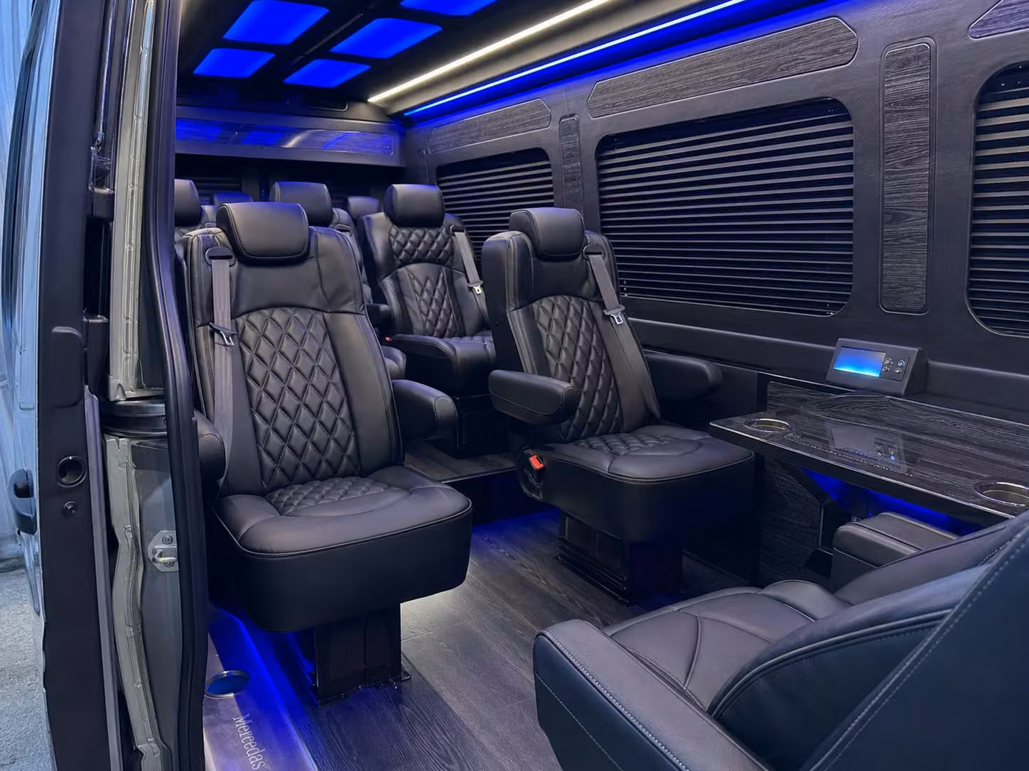 sprinter van transportation for groups and events across seattle