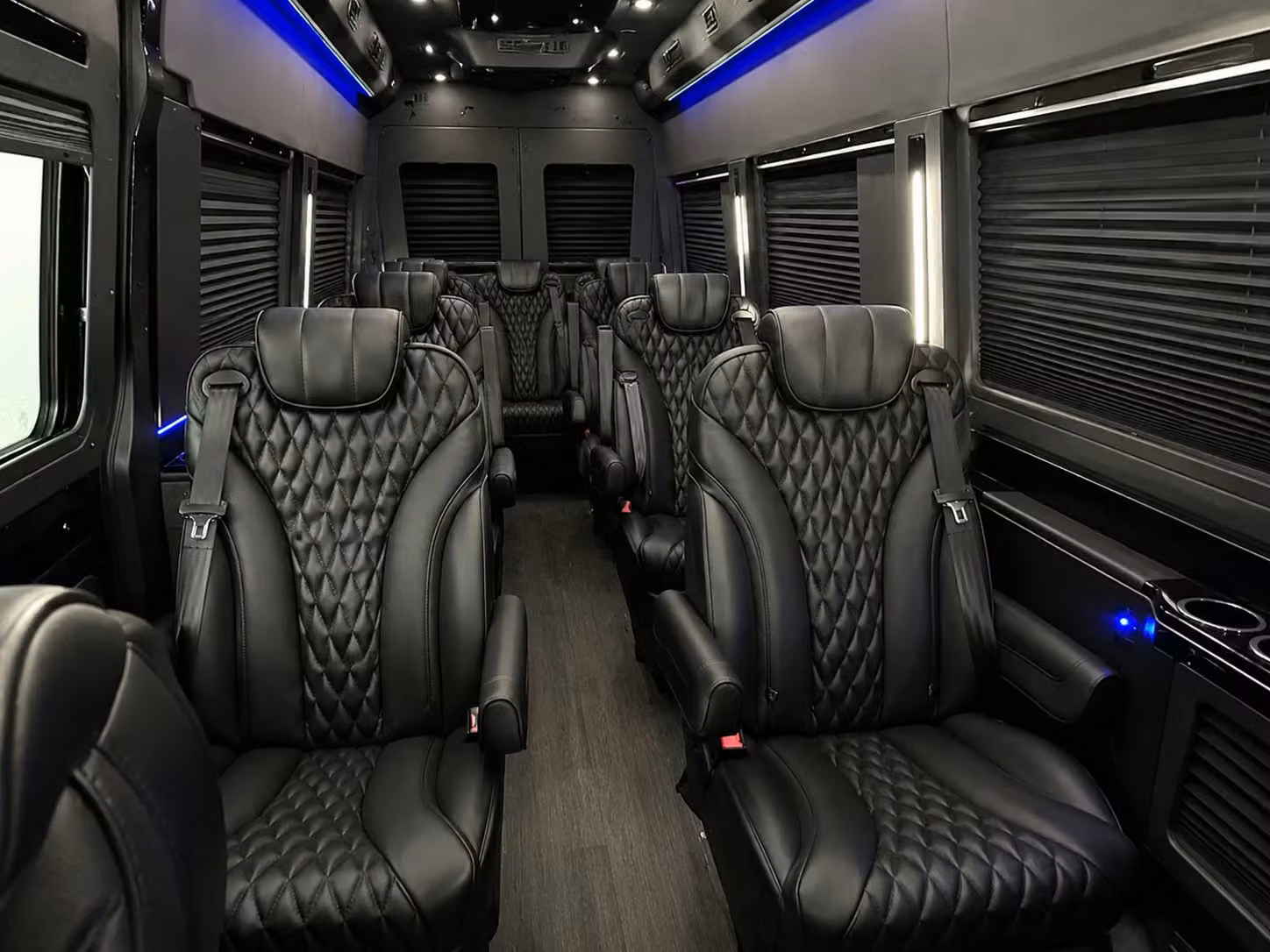 sprinter van with driver interior