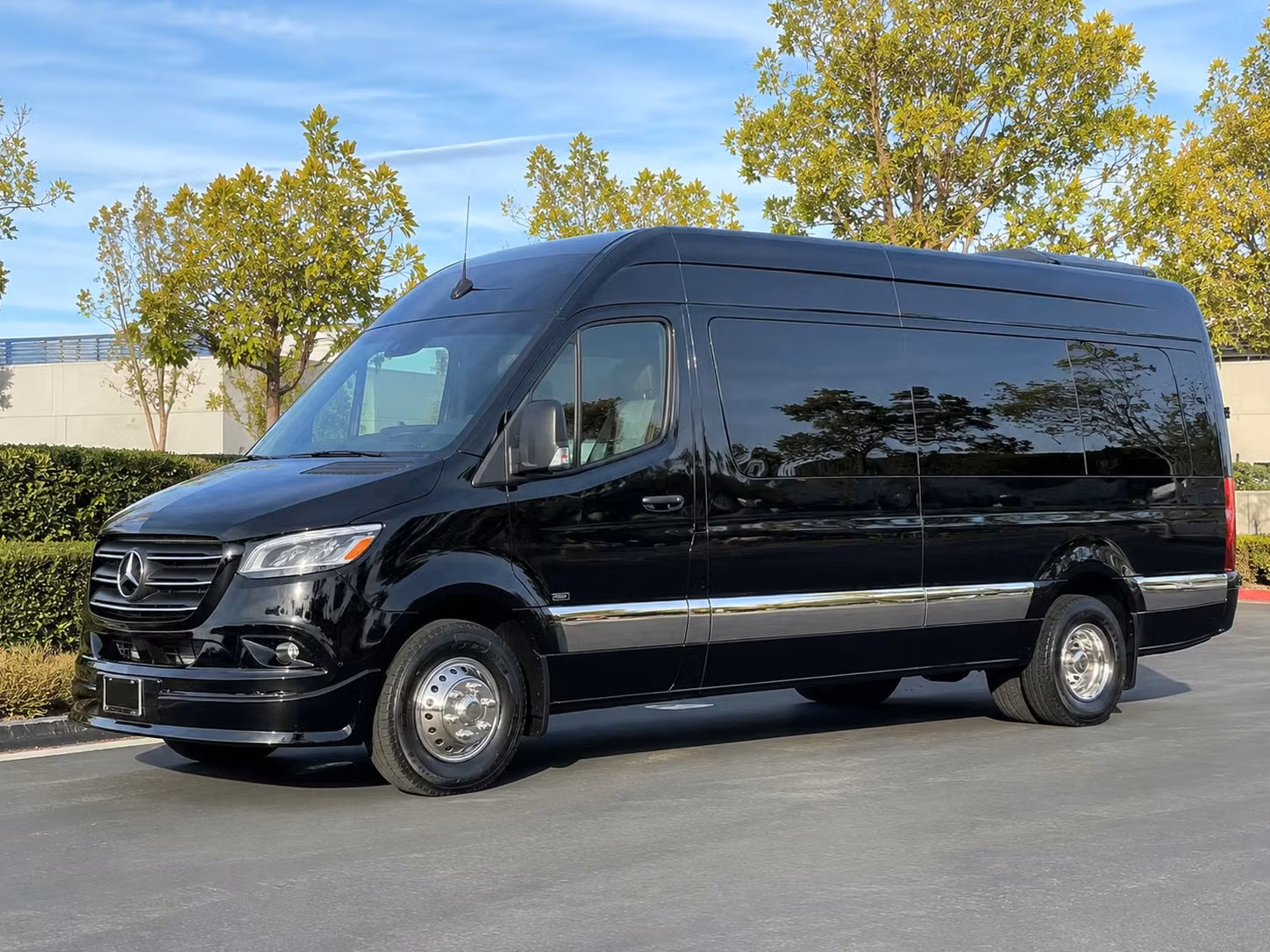 sprinter van with driver